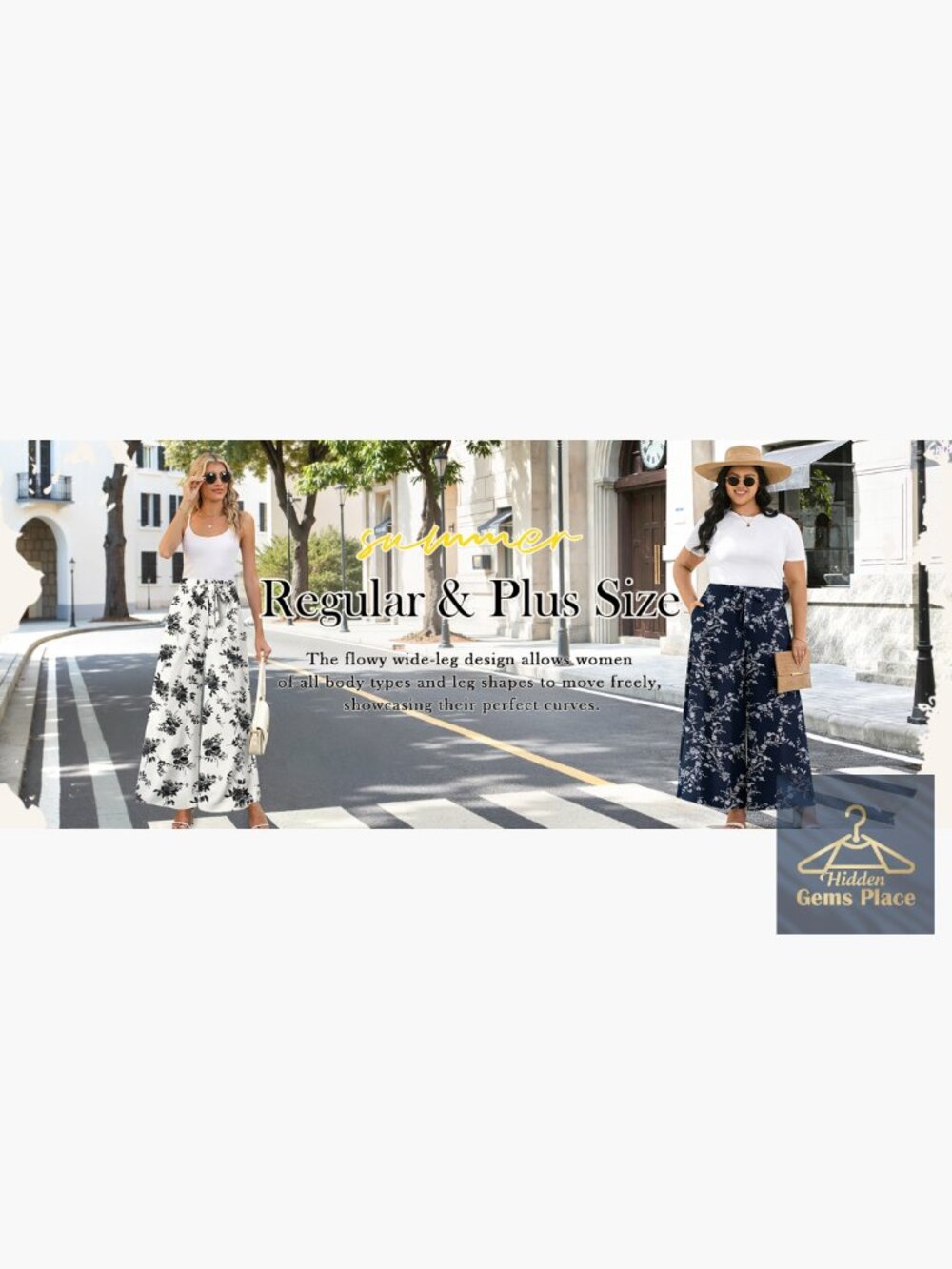 Wide Leg Lounge Pants High Waisted Drawstring Palazzo Trousers with Pockets - Picture 6 of 6